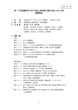 資料18－2 第17回議事要旨