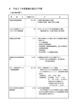 3事業計画及び予算（PDF：503KB）