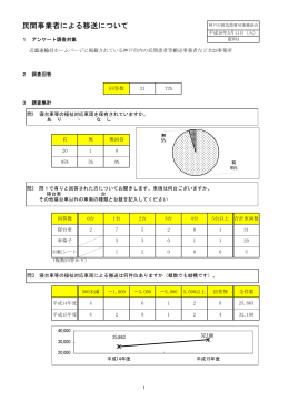 民間事業者による移送について