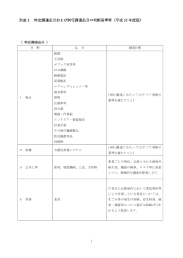 滋賀県特定調達品目と判断基準（PDF：740KB）