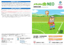 契約概要／注意喚起情報 兼 商品パンフレット