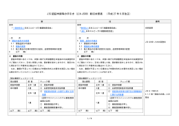 新旧対照表 - 日本エルピーガス機器検査協会