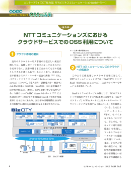 NTTコミュニケーションズにおける クラウドサービスでのOSS利用について 1