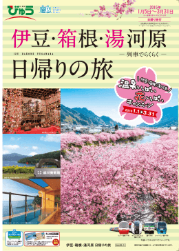 旅行代金に含まれるもの - JR東日本 伊豆･箱根･湯河原 温泉いっぱい花