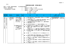 事業評価の結果（評価対象Ⅲ）