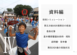 資料編 - 小布施町