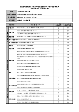 評価結果 八ケ岳少年自然の家(PDF文書)