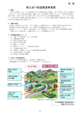 県土巡り街道推進事業費