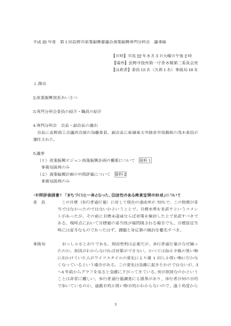 議事録(PDF:240KB)