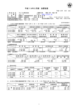 548KB - アイフル 企業・IR情報