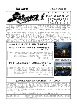 豊かさ・確かさ・逞しさ