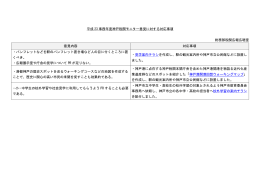 平成 23 事務年度神戸税関モニター意見に対する対応事項 総務部税関