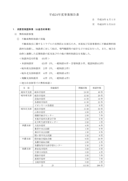 平成24年度事業報告書 - 岐阜県宅地建物取引業協会