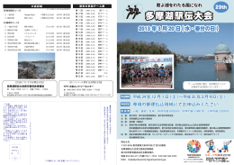 多摩湖駅伝大会