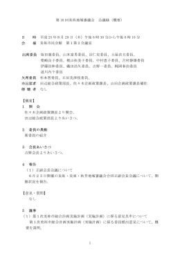 会議録(概要)(PDF文書)
