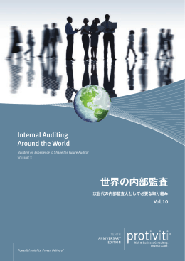 世界の内部監査 Vol.10