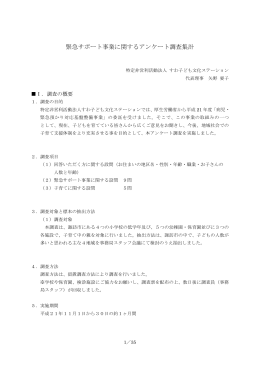 2009年集計結果はこちらから pdfファイル（505KB）
