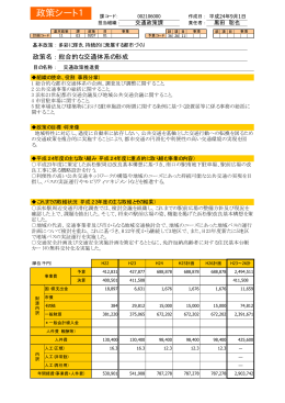 政策シート1