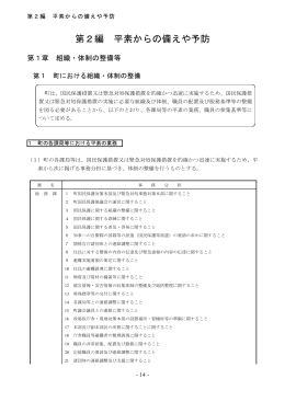 第2編 平素からの備えや予防 [371KB pdfファイル]