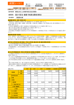 政策シート1