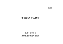 養鶏をめぐる情勢（PDF：1071KB）