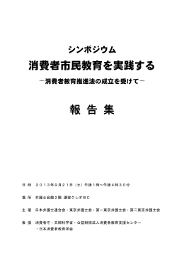 報告書 - 日本弁護士連合会