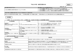 平成23年度 城東区運営方針【全編】