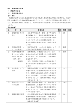 具体的推進事業 [PDFファイル／357KB]