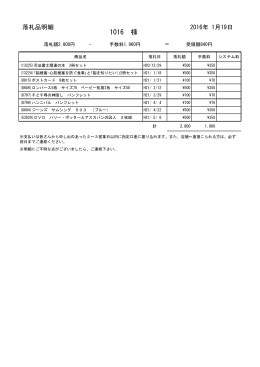 1016 様 - nifty