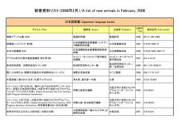 2008年2月受入分【PDF：169KB】