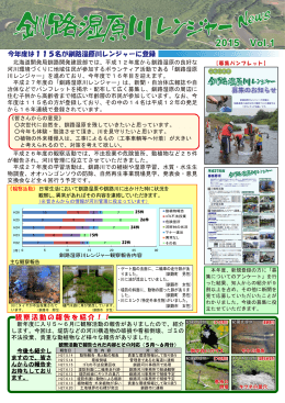 Vol.1 今年度は115名が釧路湿原川レンジャーに登録