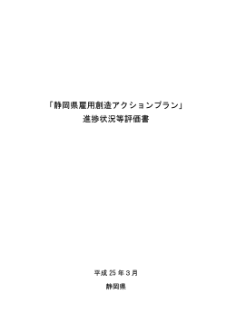 進捗状況等評価書（平成24年度版）（PDF：840KB）