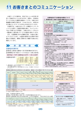 11 お客さまとのコミュニケーション