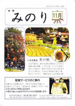 ぃなぎ散歩二の秋