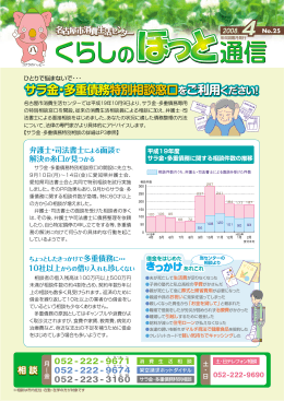 25号（2008年4月） - 名古屋市消費生活センター