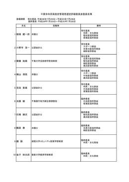 1 稲垣 總一郎 2 小野寺 浩一 3 齋藤 裕美 4 横山 清亮 5 吉田
