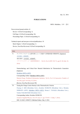 All publications