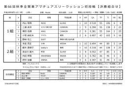 1組 2組