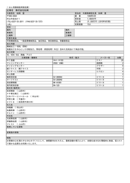 企業名 株式会社松岡