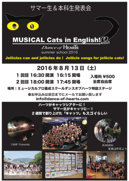 MUSICAL Cats in English!