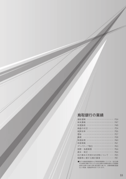 鳥取銀行の業績