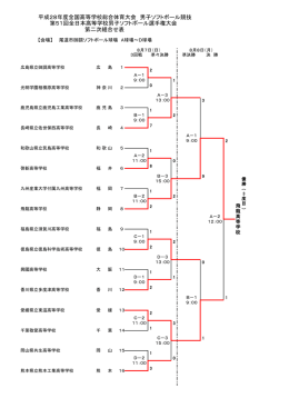 第51回全日本高校男子ソフトボール選手権大会試合結果（3回戦以降）