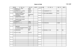 平成28年 8月予定表