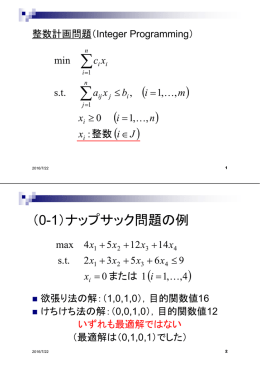 組合せ最適化2(7/22)