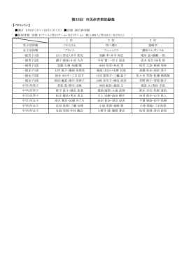 第55回 市民体育祭記録集