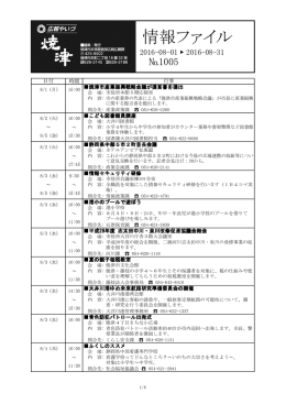 広報やいづ情報ファイル