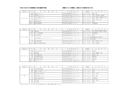 平成28年8月 安佐医師会 在宅当番医予定表 掲載されている情報は