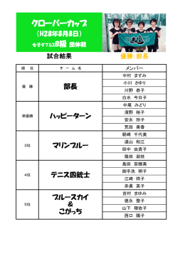 クローバーカップ