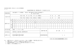 開催日程
