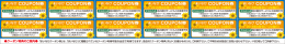 まいなび COUPON券 まいなび COUPON券 まいなび COUPON券 まい
